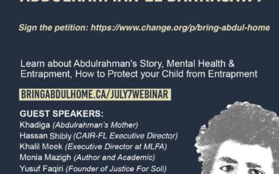 Webinar – The Tragic Injustice of a Canadian Minor with Mental Illness: Abdulrahman El Bahnasawy